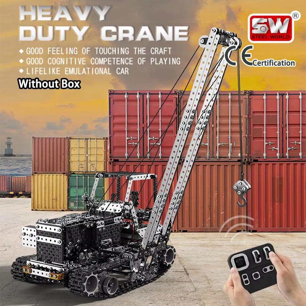 Rc Hobby Car - DIY Metal RC Crane Electric Hoist
