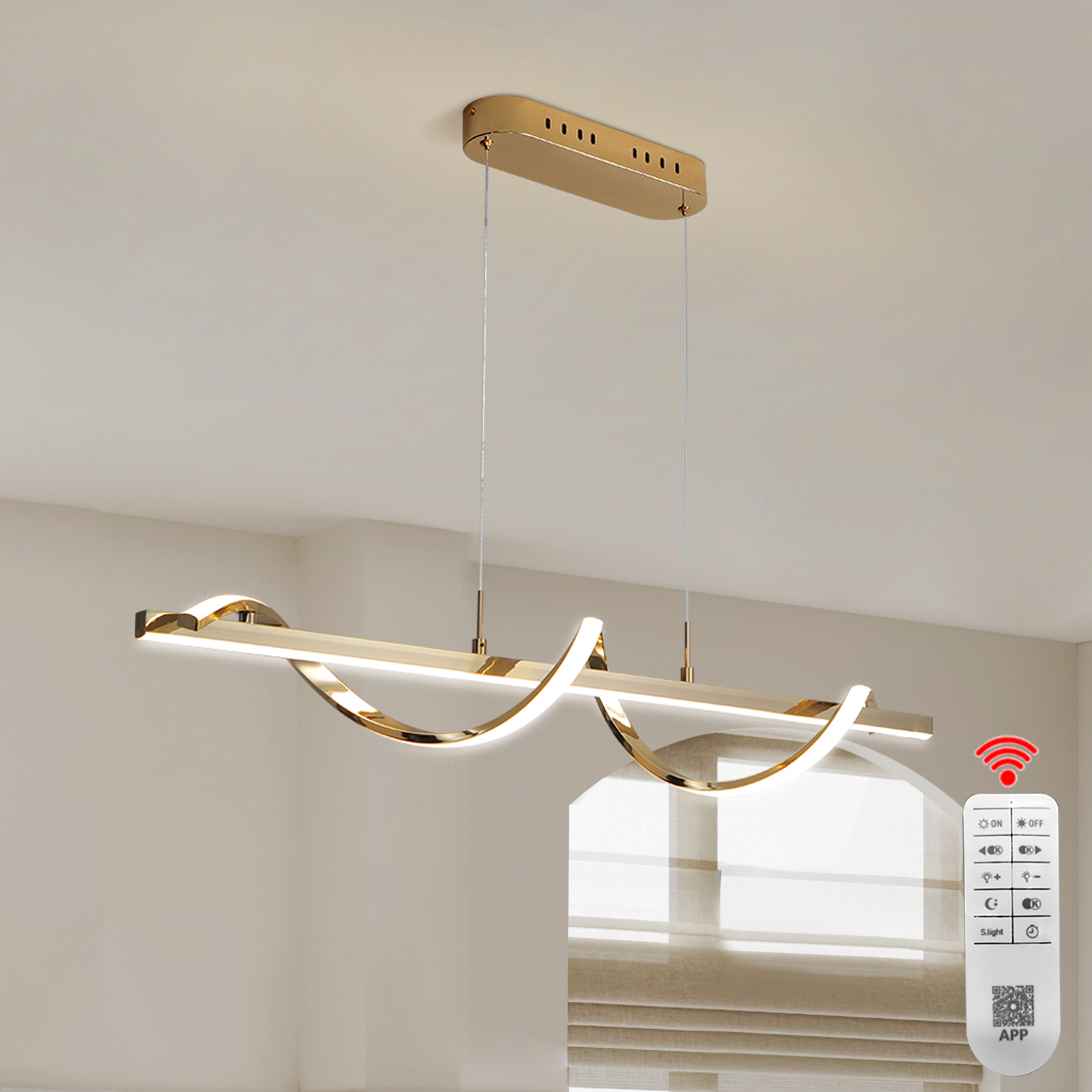 Rc Hobby Desk - NEO Gleam Dimmable RC+App Modern Led