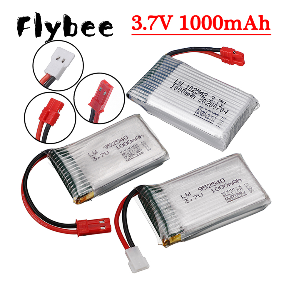 Rc Hobby & Maskinservice I Eskilstuna - 3.7V 1000mah Lipo Battery For Syma
