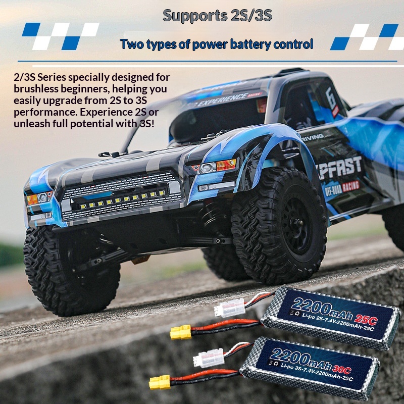 Rc Hobby Drift Car - KF17 1:12 Scale High-Speed 4WD RC
