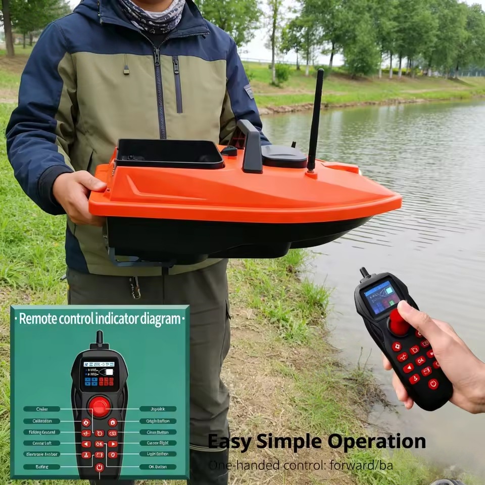 Rc Hobby Grade Boat - 500M Distance 1.5KG Loading GPS Fishing