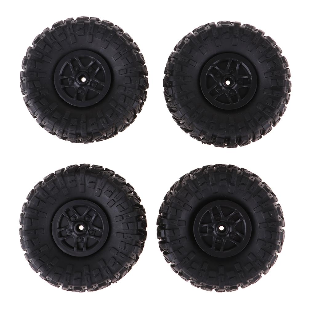 4pcs Black RC Car Tires 1 12 S – обзор и цена Wheel Rim Rc