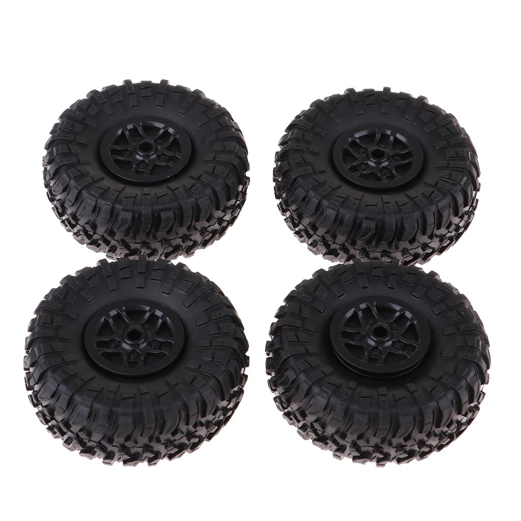 4pcs Black RC Car Tires 1 12 S – обзор и цена Wheel Rim Rc