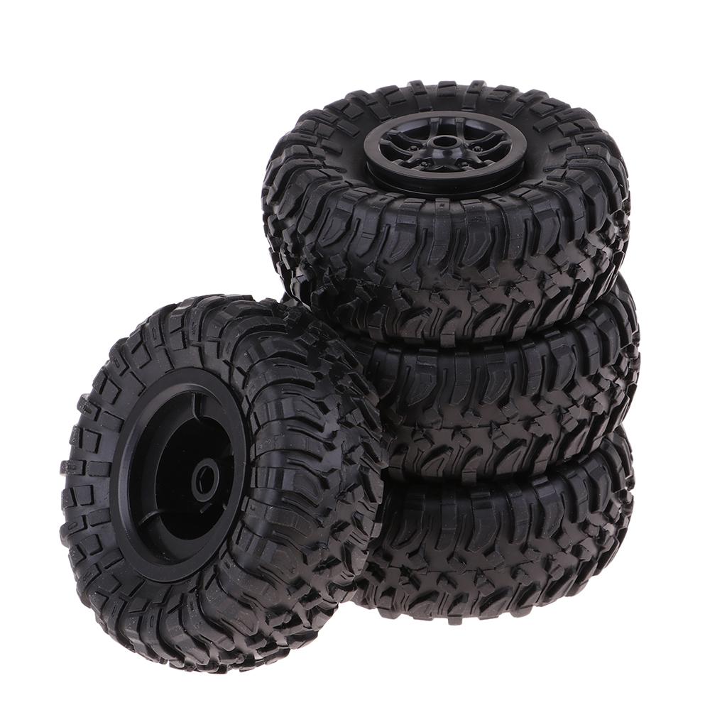 4pcs Black RC Car Tires 1 12 S – обзор и цена Wheel Rim Rc
