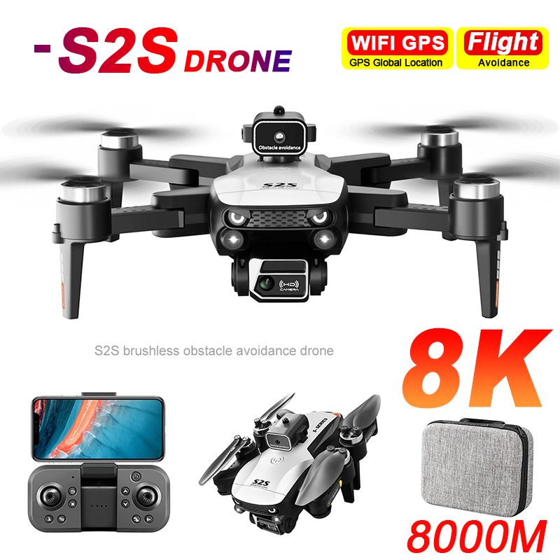 New S2S Drone 8K Professional  – обзор и цена Rc Hobby Wholesale