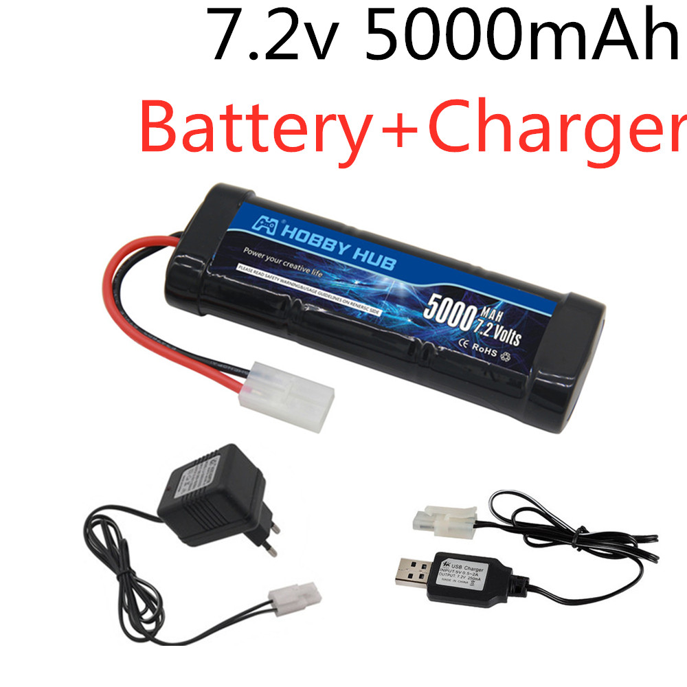 7.2V 5000mAh Ni-MH Battery Pac – обзор и цена Rc Hobby & Maskinservice I Eskilstuna