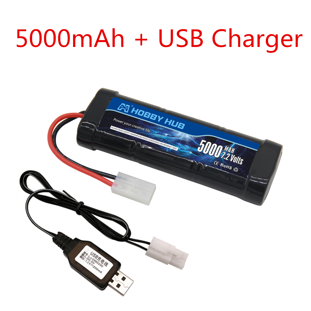7.2V 5000mAh Ni-MH Battery Pac – обзор и цена Rc Hobby & Maskinservice I Eskilstuna