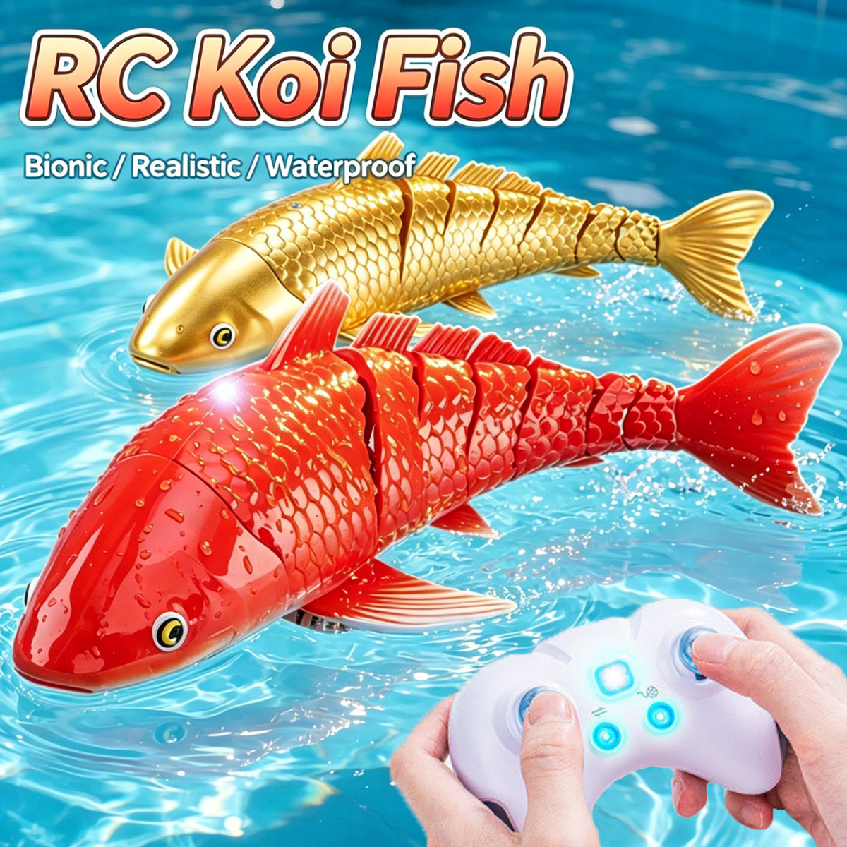 Smart Rc Fish Bionic Koi Fish  – обзор и цена Rc Submarine Water
