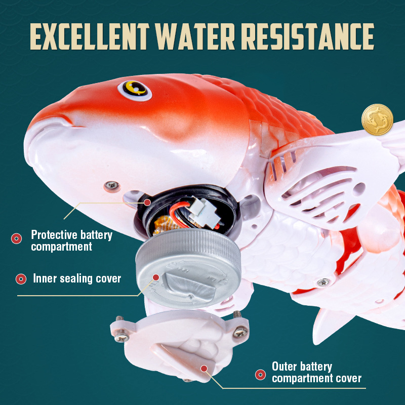 Smart Rc Fish Bionic Koi Fish  – обзор и цена Rc Submarine Water
