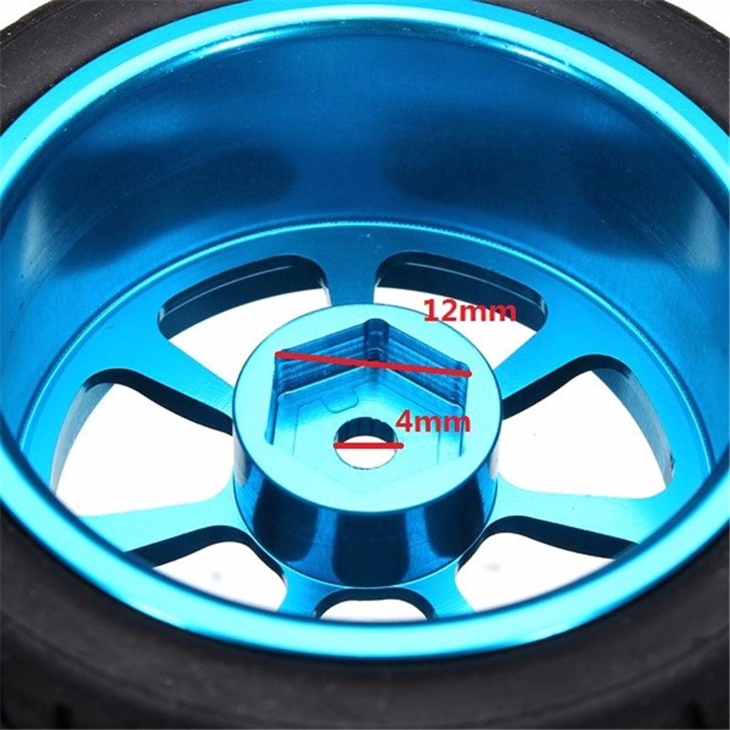 1/18 Scale RC Car Rubber Tire  – обзор и цена Wheel Rim Rc