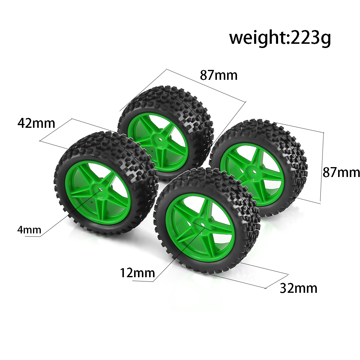 1/10 RC Off Road Tires And Whe – обзор и цена Wheel Rim Rc
