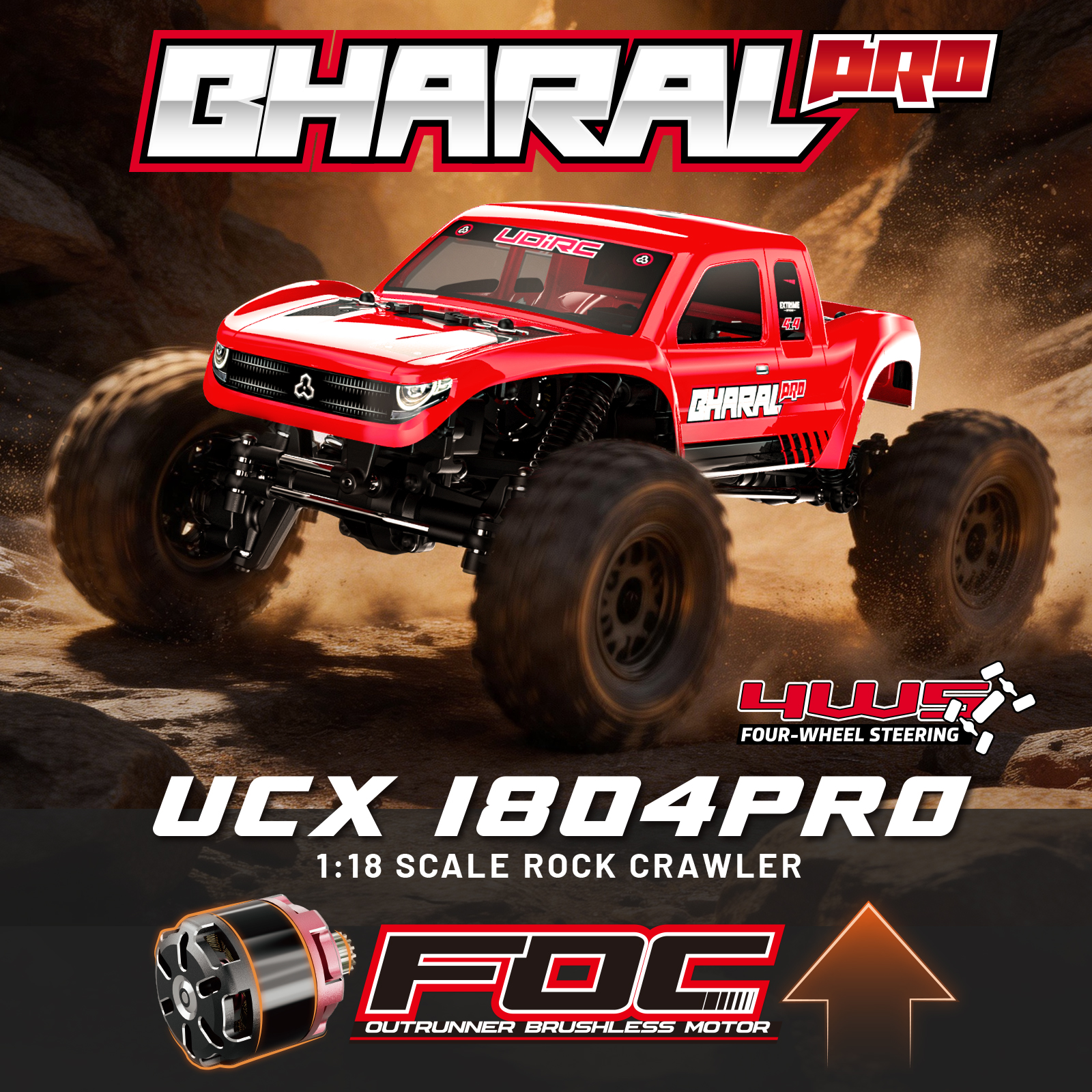 UDIRC UCX1804PRO 1:18 Scale RC – обзор и цена Rc Hobby Drift Car