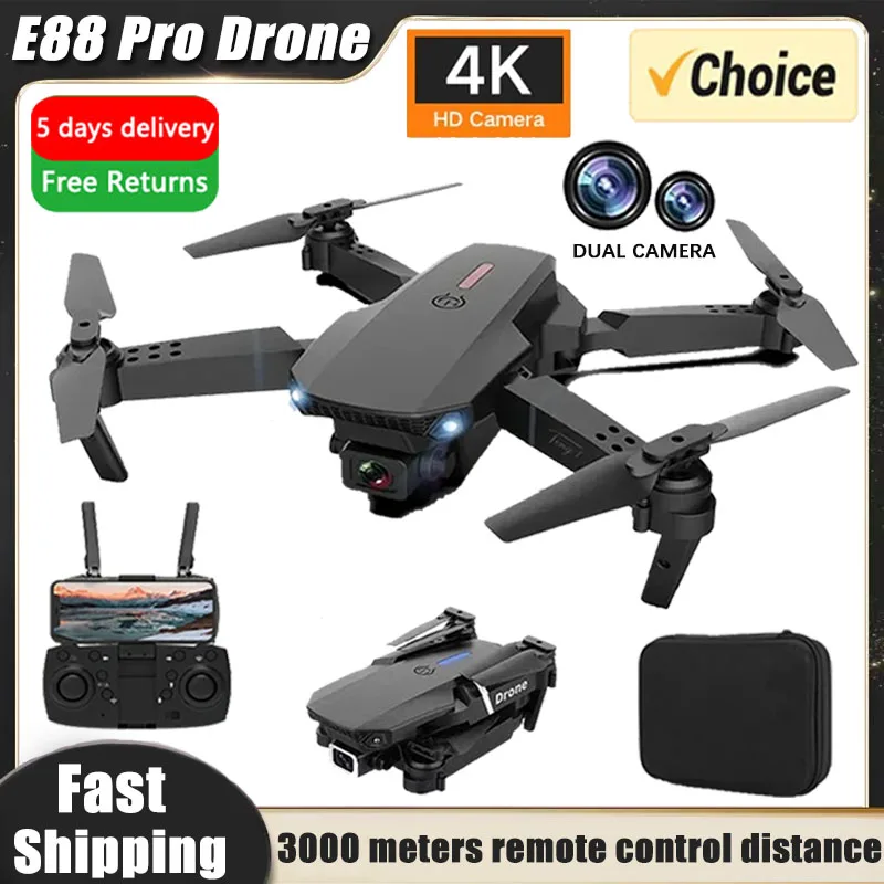New E88Pro RC Drone 4K Profess – обзор и цена Rc Hobby Wholesale