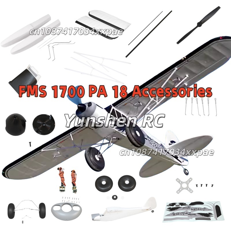 FMS RC Plane Decals For 1700mm – обзор и цена Rc Hobby & Maskinservice I Eskilstuna