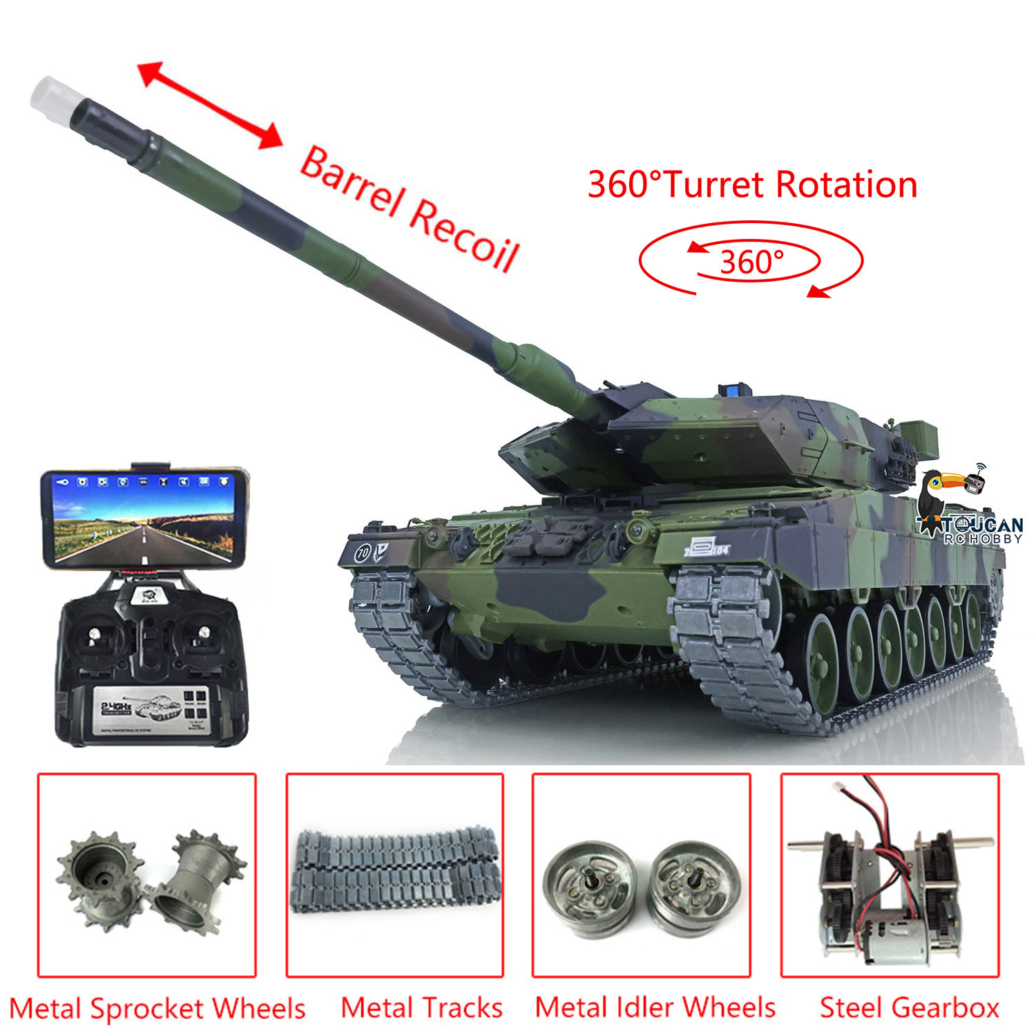  Super Deal 1/16 Henglong 7.0  – обзор и цена Rc Hobby Deals