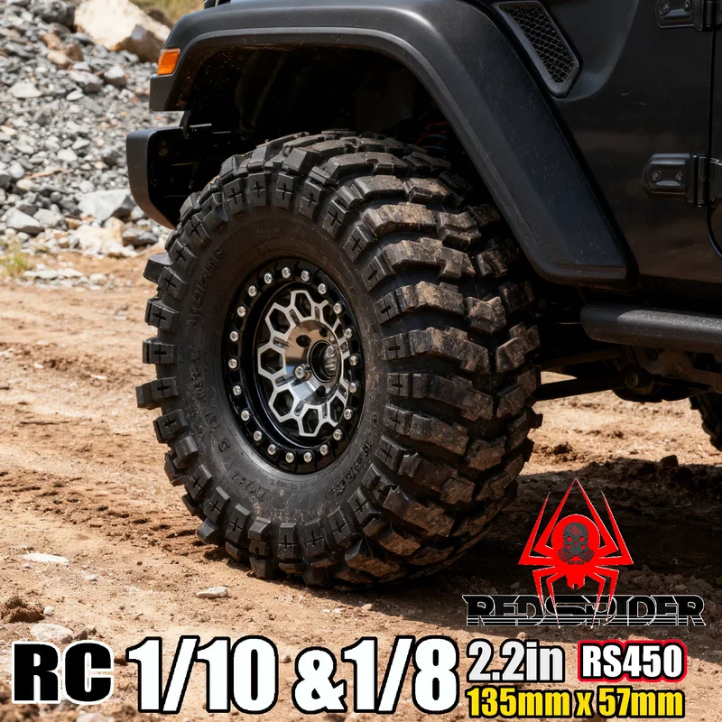 4Pcs 2.2 RC Crawler Tires and  – обзор и цена Wheel Rim Rc