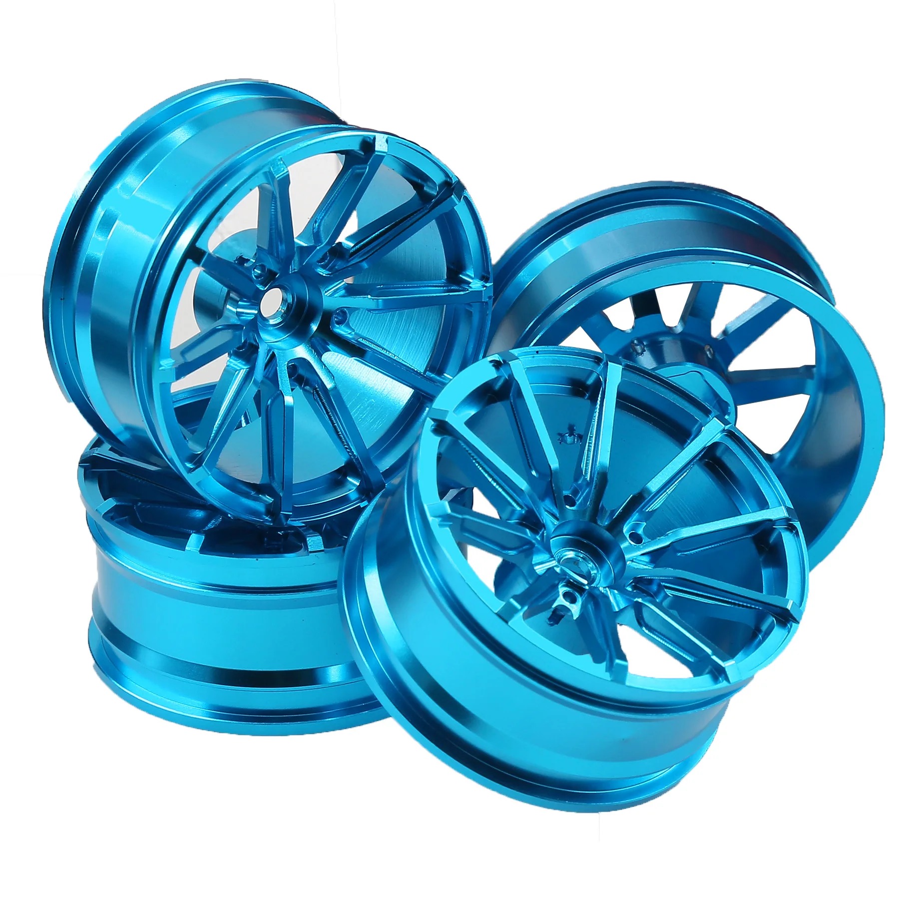 4PCS CNC Aluminum Alloy Wheel  – обзор и цена Wheel Rim Rc