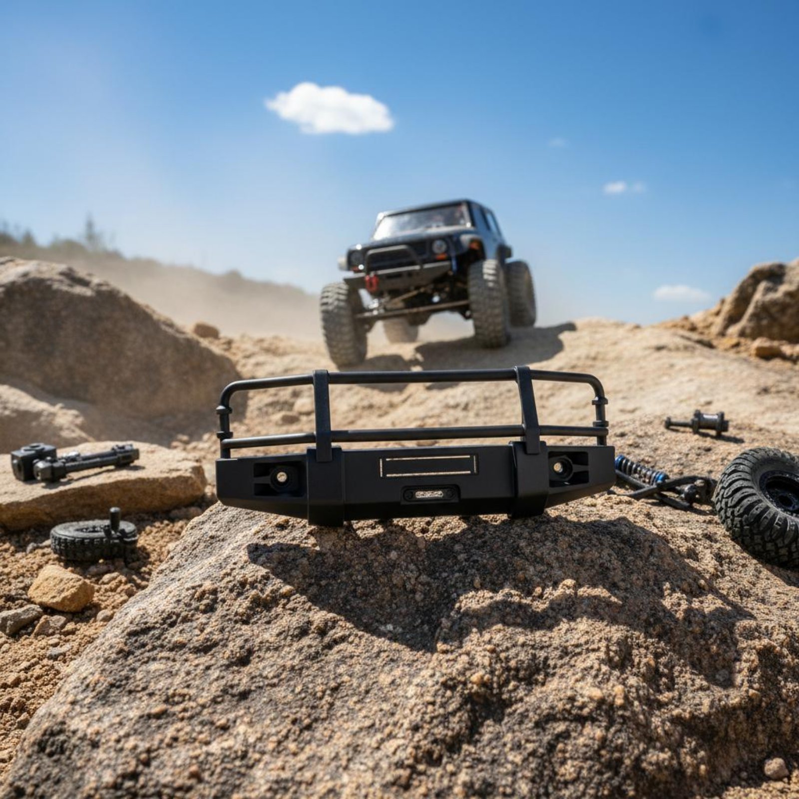 RC Crawler Front Bumper Model  – обзор и цена Rc Hobby & Maskinservice I Eskilstuna