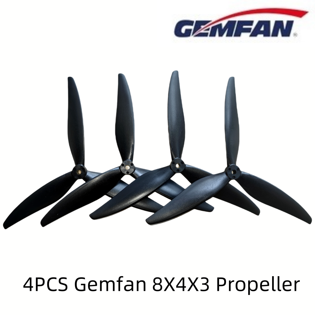 4PCS Gemfan 8040 8X4X3 3-Blade – обзор и цена Rc Hobby Car