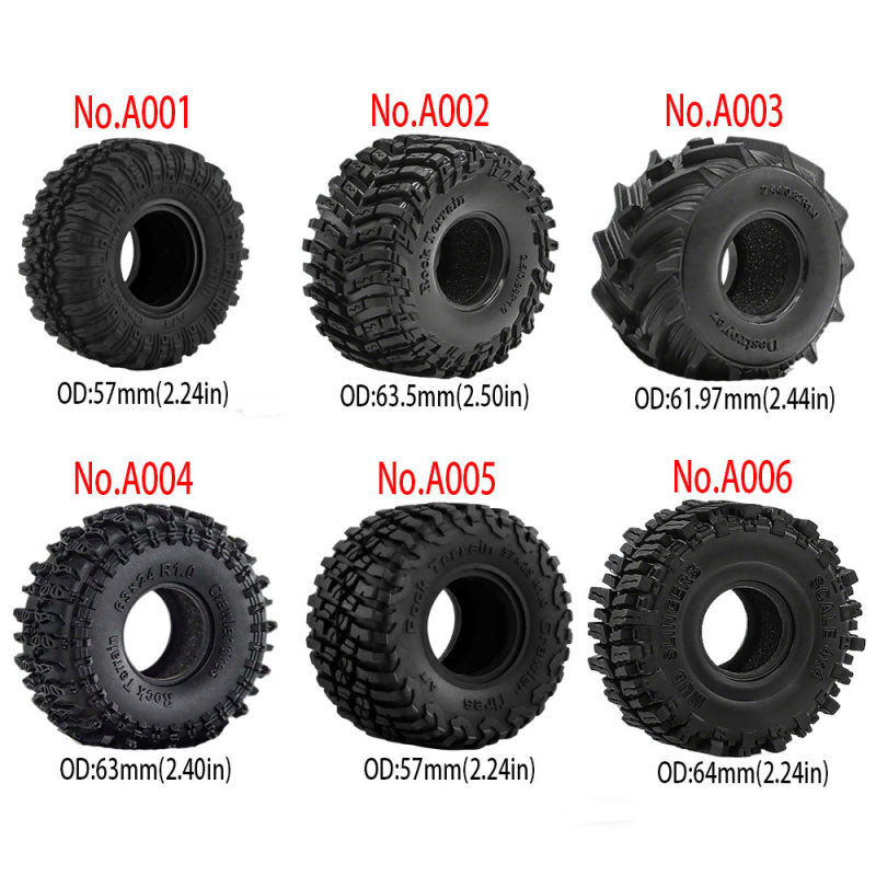 4PCS 1.0inch 57-67mm RC Crawle – обзор и цена Wheel Rim Rc