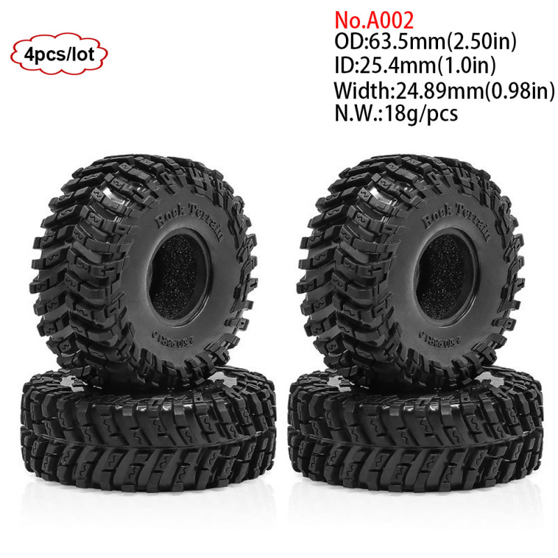 4PCS 1.0inch 57-67mm RC Crawle – обзор и цена Wheel Rim Rc