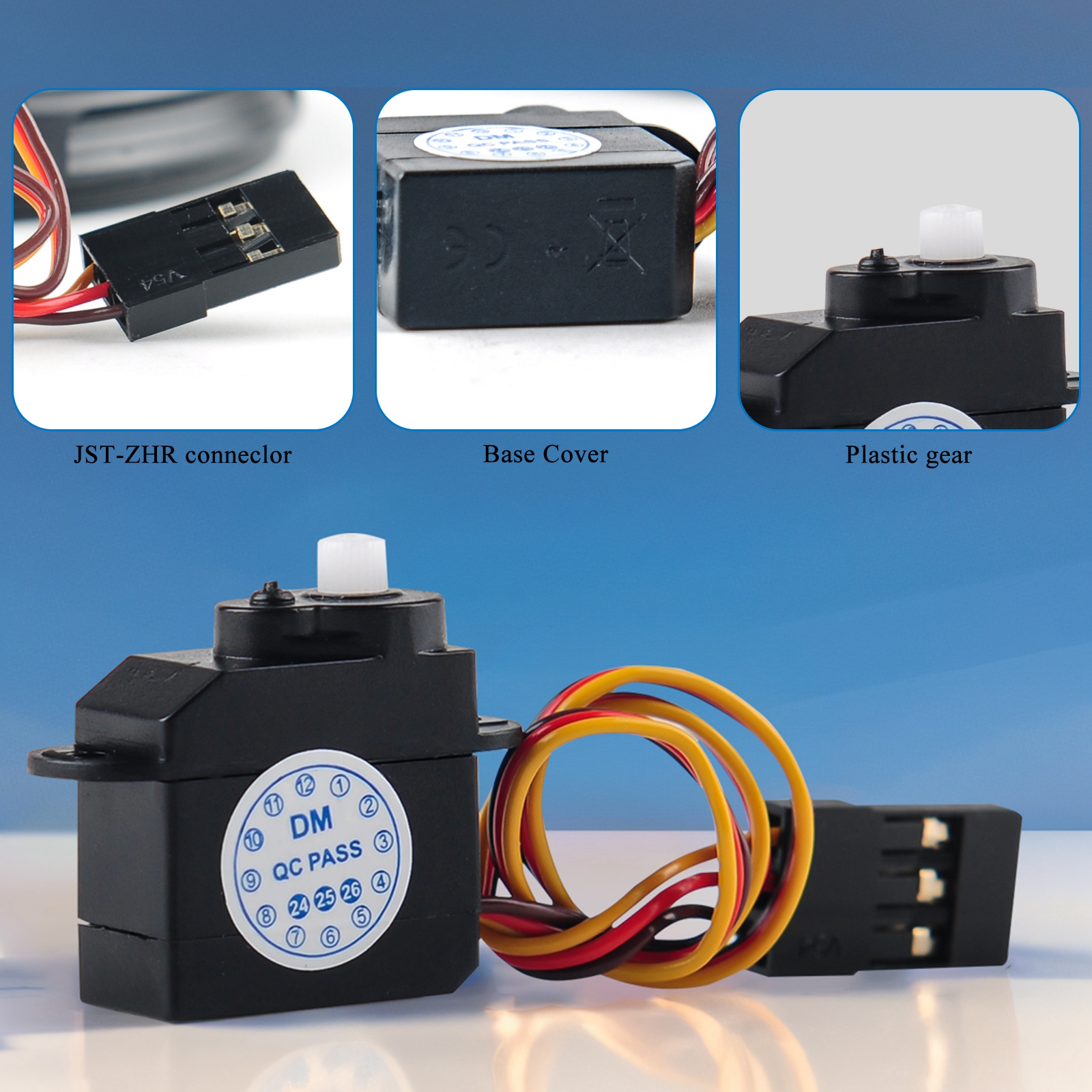 DM-S0020 2.1g Mini Micro Servo – обзор и цена Rc Hobby & Maskinservice I Eskilstuna