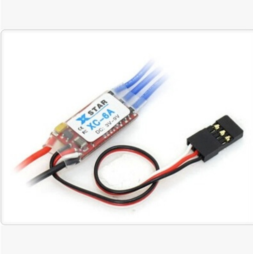 FATJAY XC-6A Brushless ESC 6A  – обзор и цена Rc Hobby & Maskinservice I Eskilstuna