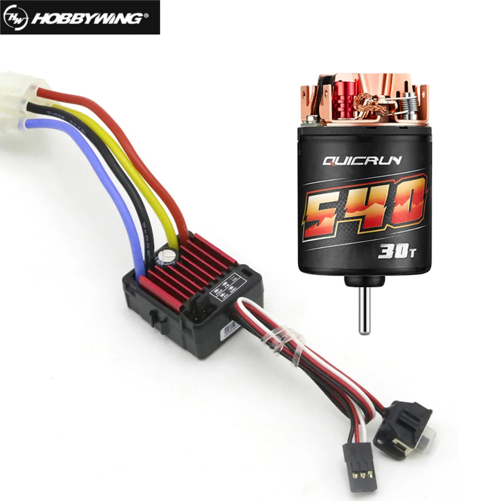 Hobbywing QuicRun Brushed 540  – обзор и цена Rc Hobby Grade Car