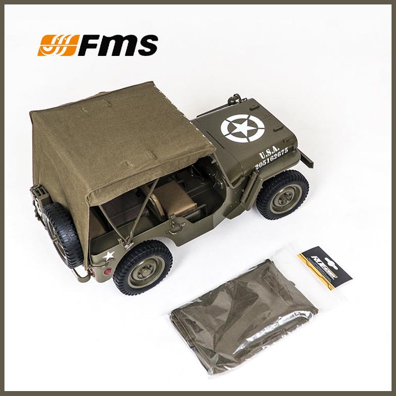 FMS 1/12 C1167 Canvas Roof For – обзор и цена Rc Hobby & Maskinservice I Eskilstuna